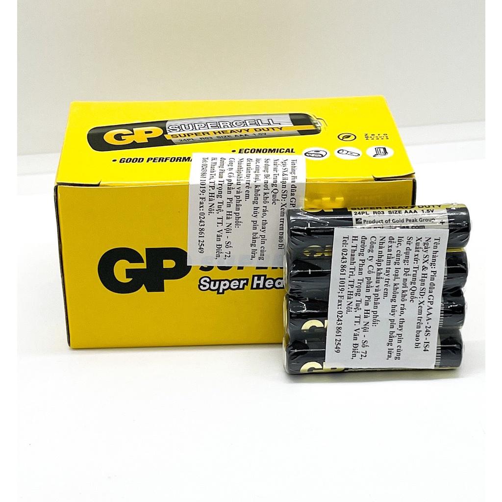 Hình ảnh Hộp Pin AAA 1,5V GP Batteries Siêu Bền , Không chì , Không chảy nước - Hàng chính hãng