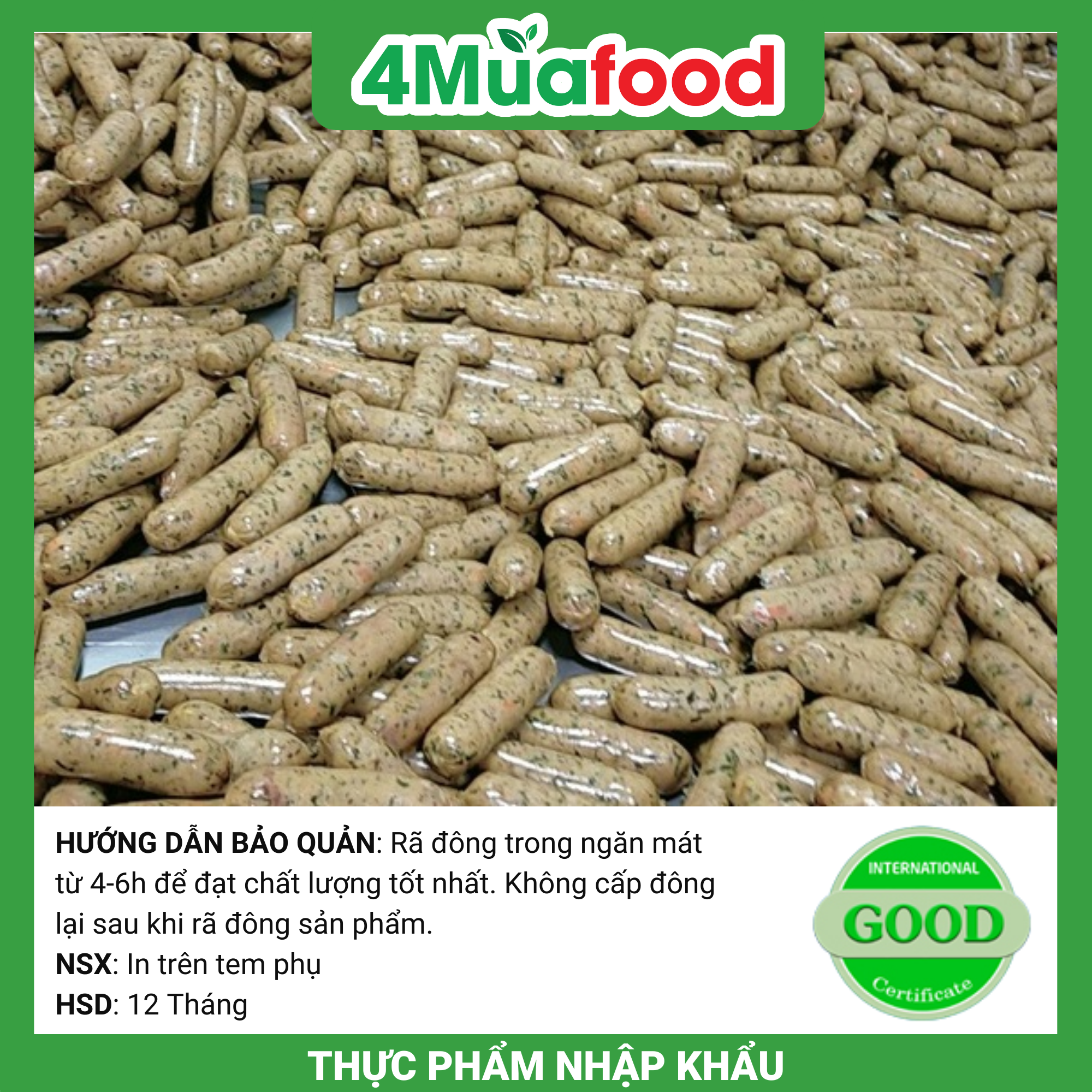 - Dồi sụn Hà Thành - gói 500g