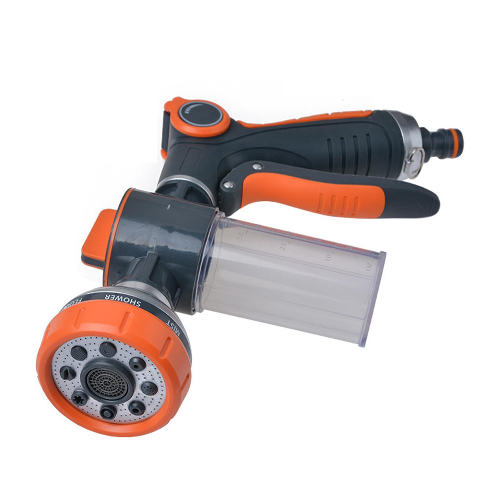 Garden Hose Nozzle Water Hose Nozzle Sprayer for Lawn Cleaning Car Wash