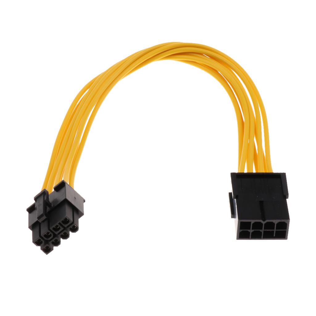 PCI-E 8-pin to 6+2-pin  Power Splitter Cable PCIE PCI Express