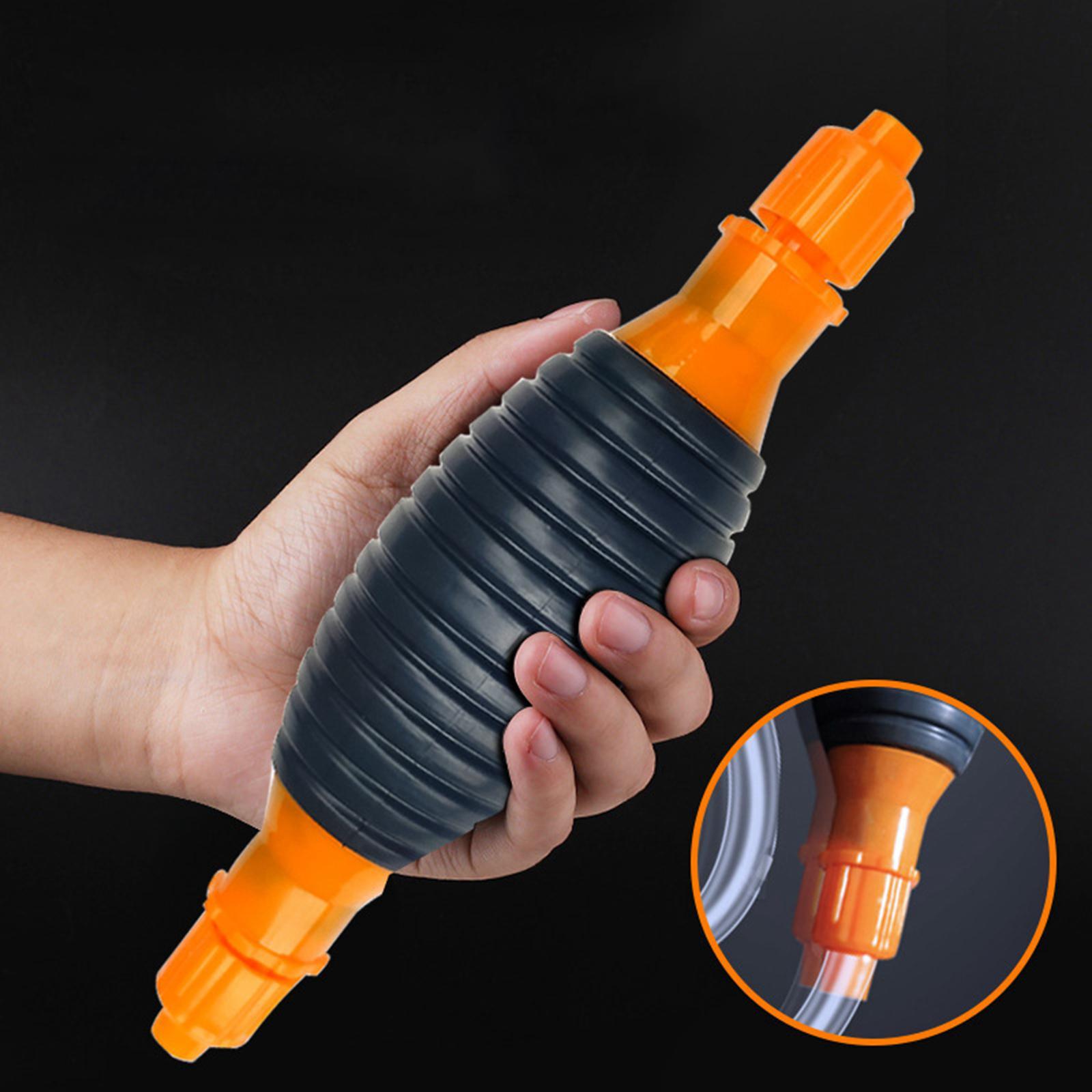 Portable Manual Fuel Transfer Pump DIY Cut Pipe Fuel Delivery Pump for Gasoline
