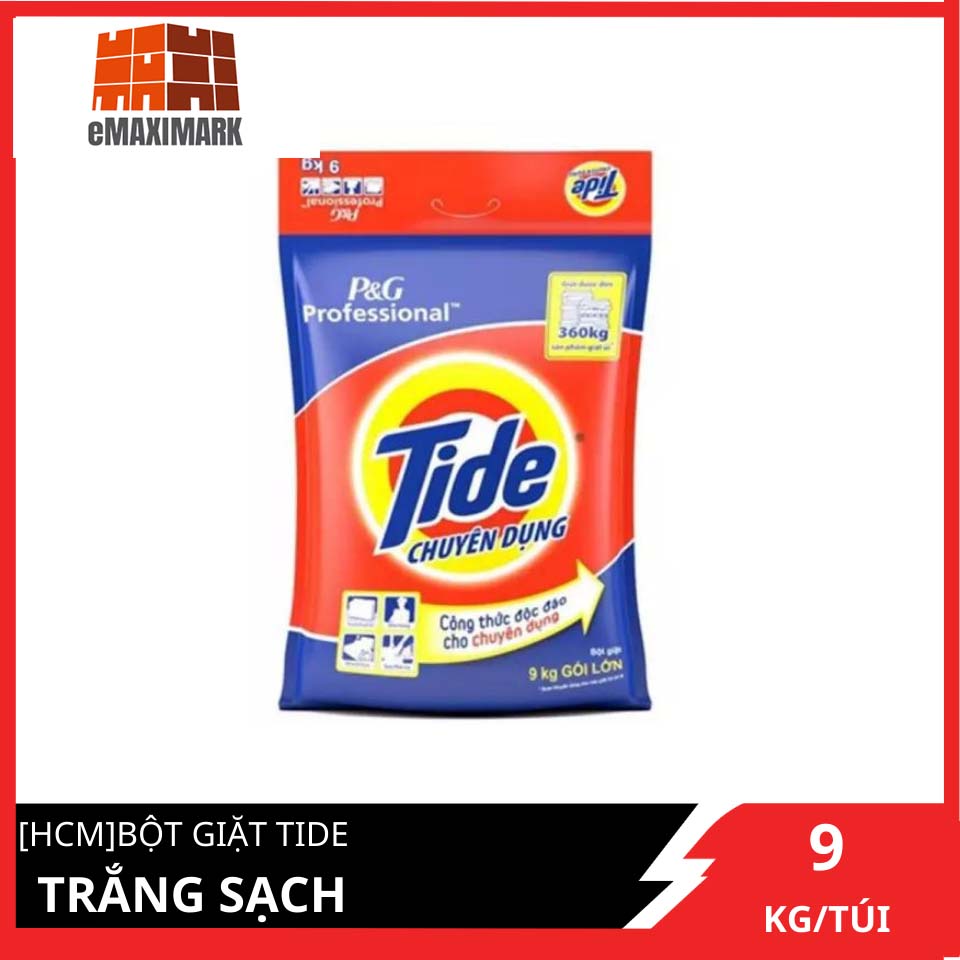 Bột Giặt Tide Chuyên Dụng 9Kg