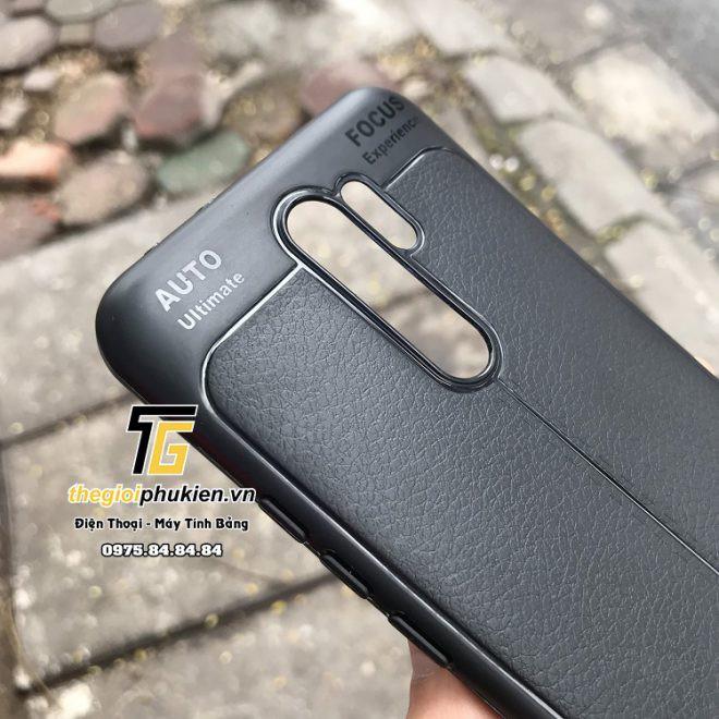 Ốp lưng Xiaomi Redmi 9 silicon giả da Auto Focus