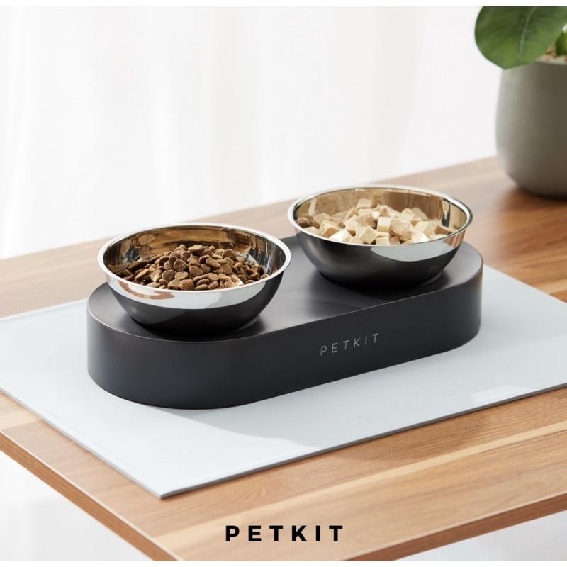 Bát ăn đôi inox chống gù lưng Petkit- HeLiPet