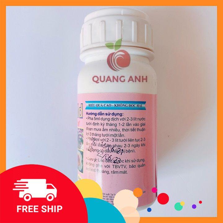 Chế phẩm Nano Gold Nấm đối kháng trichoderma Bacillus 2.10^9 lọ 250ml