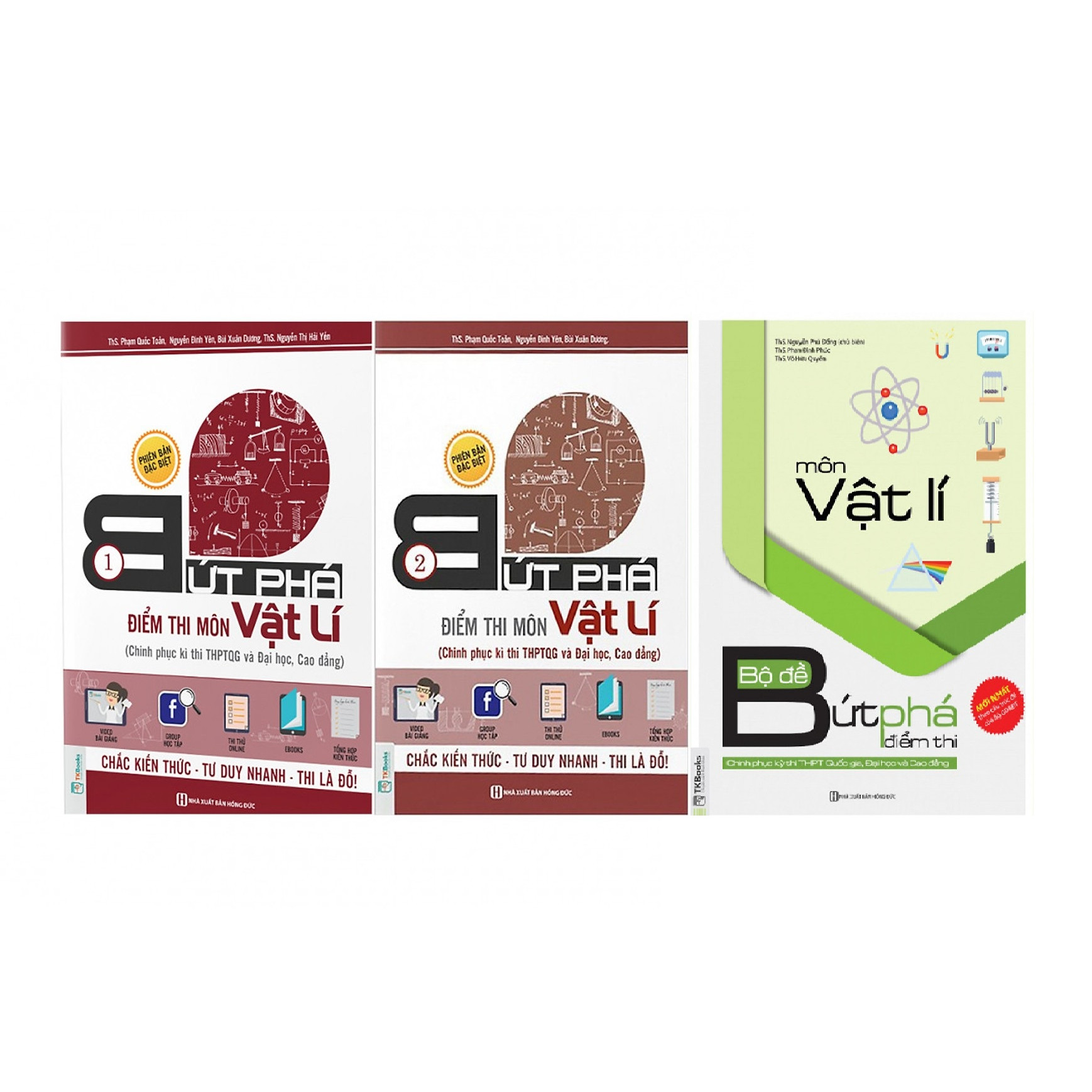 Toàn Tập Về Bứt Phá Môn Vật Lý THPT - Chinh Phục Các Kỳ Thi  tặng kèm bookmark