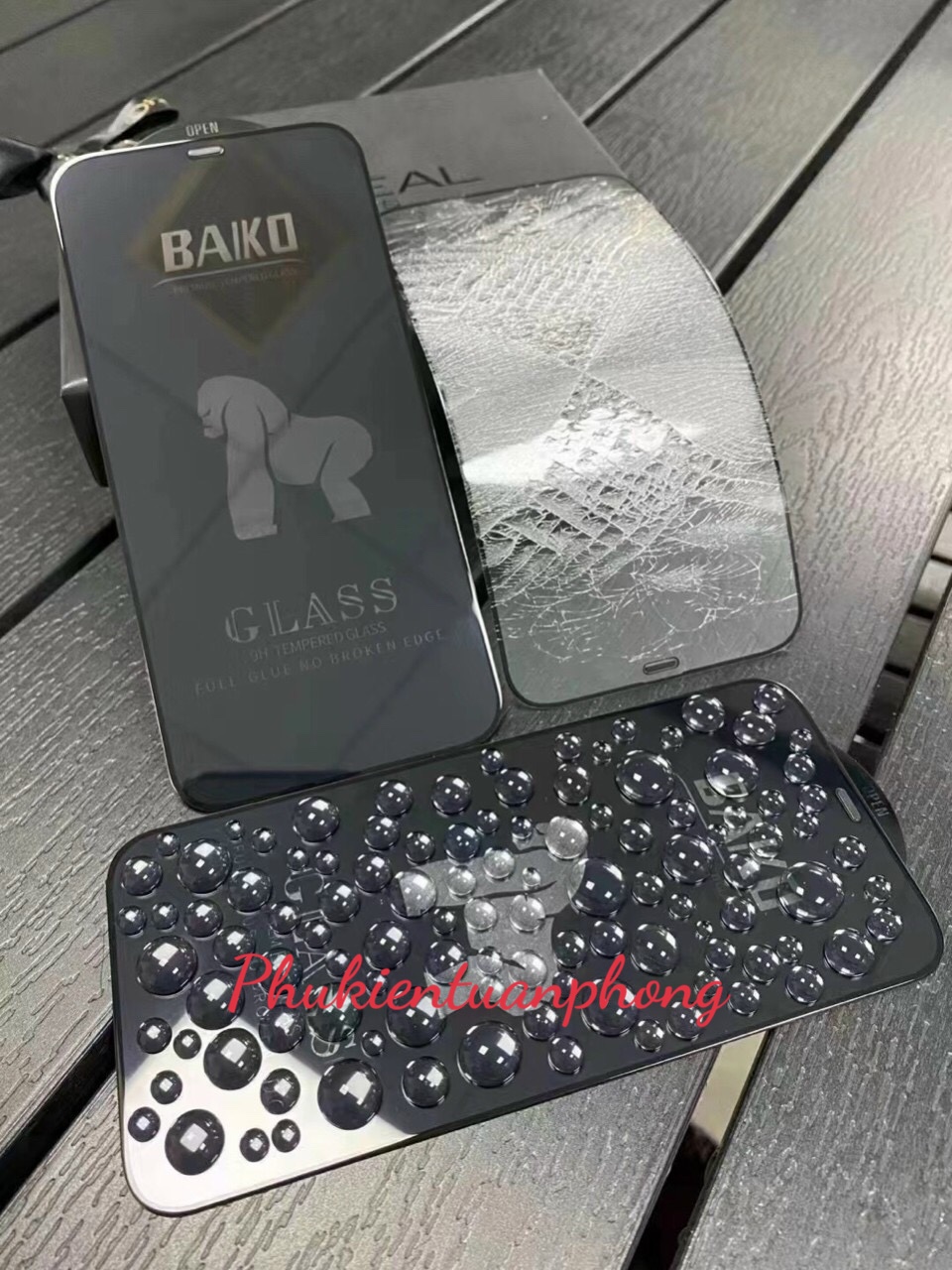 Kính Cường lực cho iphone cao cấp KINGKONG BAIKO hàng nhập khẩu