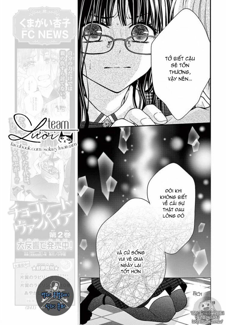 máu của cậu chỉ thuộc về mình tớ... chapter 15 19