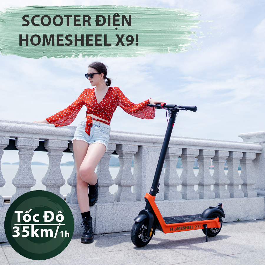 Xe Điện Homesheel Scooter X9 plus (New)