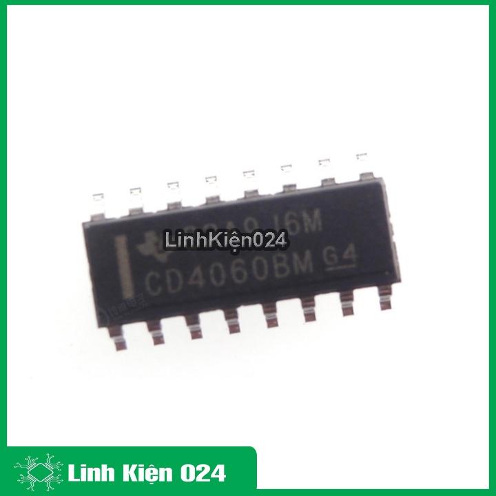 IC chức năng CD4060BM chân dán SOP 16