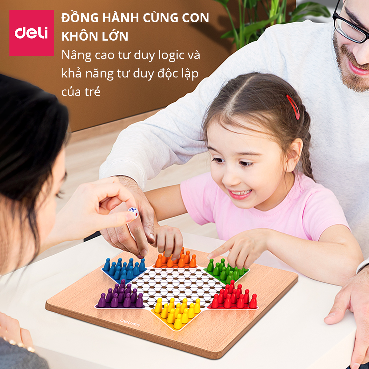 Bộ đồ chơi cá ngựa có nam chân từ tính hút bằng nhựa Deli - Loại bằng nhựa/ gỗ - Phù hợp cho bé từ 3 tuổi - Đồ chơi giải trí tư duy trí tuệ - 6756 / 18646