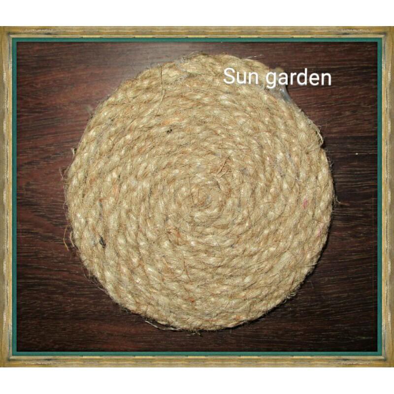 ĐẾ LÓT LY CỐC VẬT TRANG TRÍ DÂY THỪNG ĐAI VINTAGE