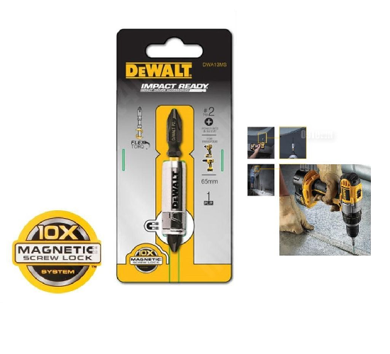 Khóa vít từ tính Dewalt DWA13MS 65mm 10x hàngChính hãng