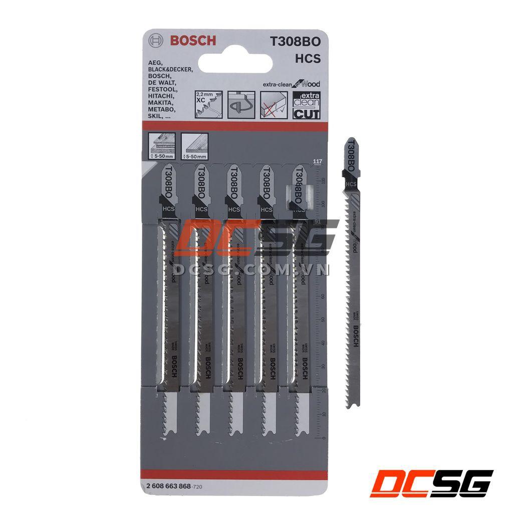 Lưỡi cưa lọng cắt lượn gỗ T244D Bosch 2608630058 | DCSG