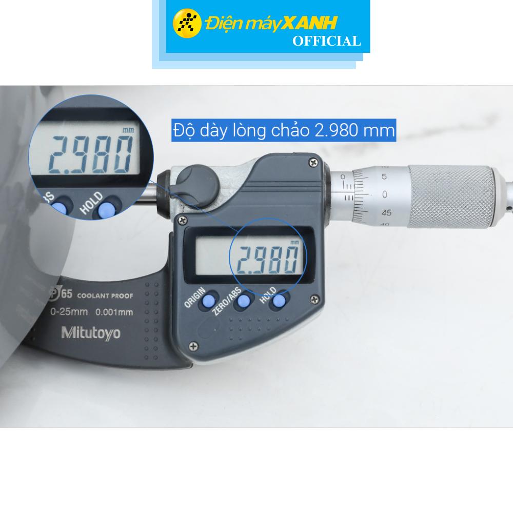 Chảo nhôm chống dính vân đá đáy từ 26 cm Elmich Colosseum Y1 EL-3720 Xám - Hàng Chính Hãng