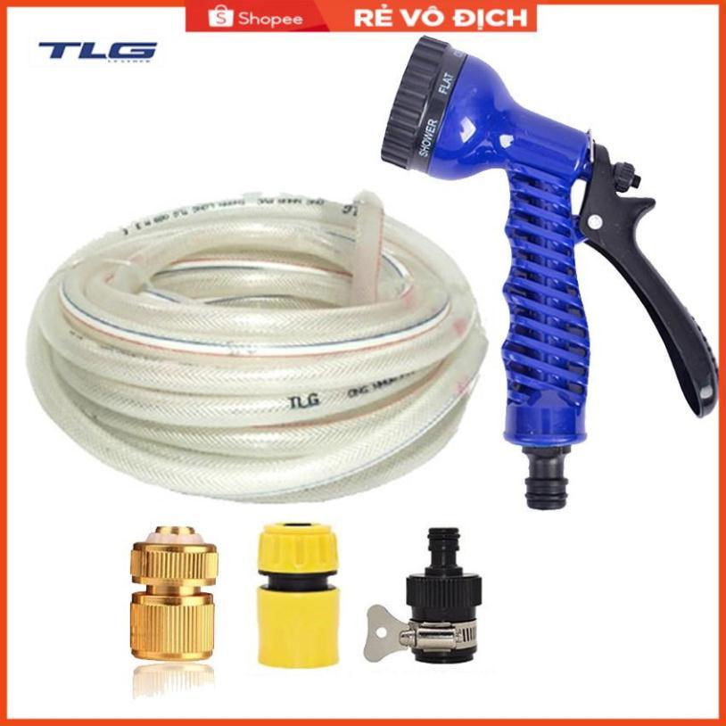 Bộ dây vòi xịt rửa xe, tưới cây, dọn dẹp nhà cửa 7-10m 206843