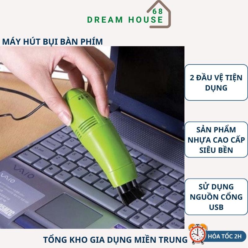 Máy Hút Bụi Vệ Sinh Bàn Phím Máy Tính Kiểu Dáng Mini Tiện Dụng