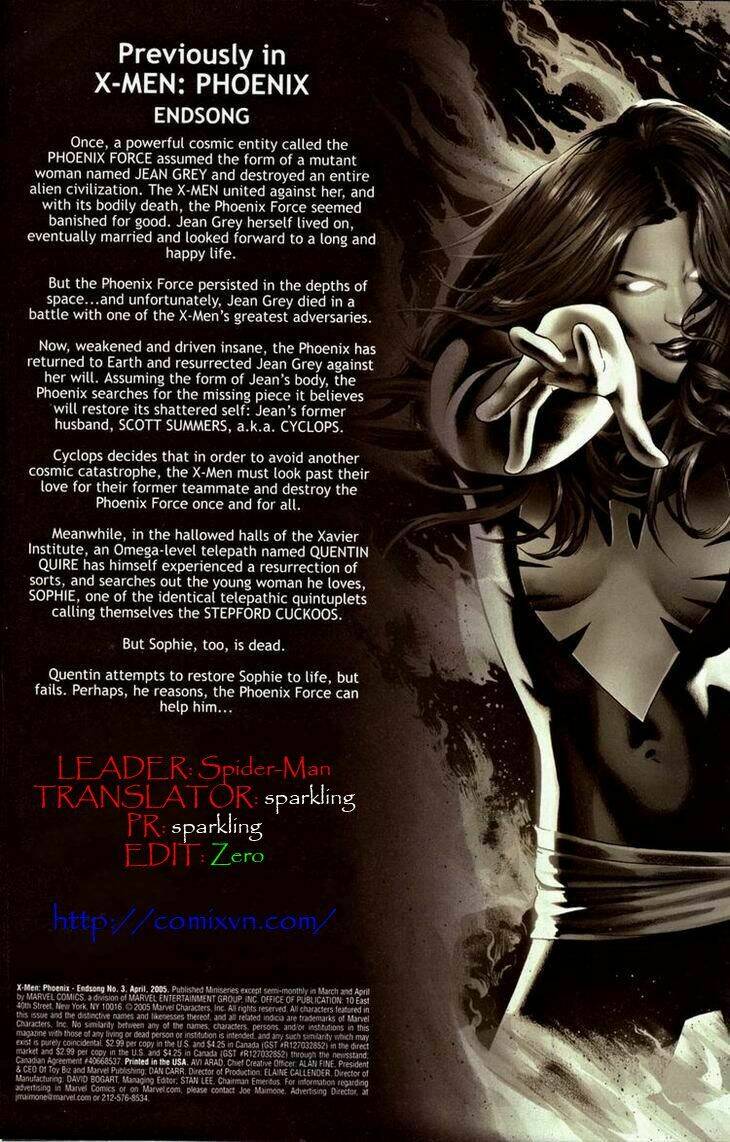 x-men phoenix endsong chapter 3 2