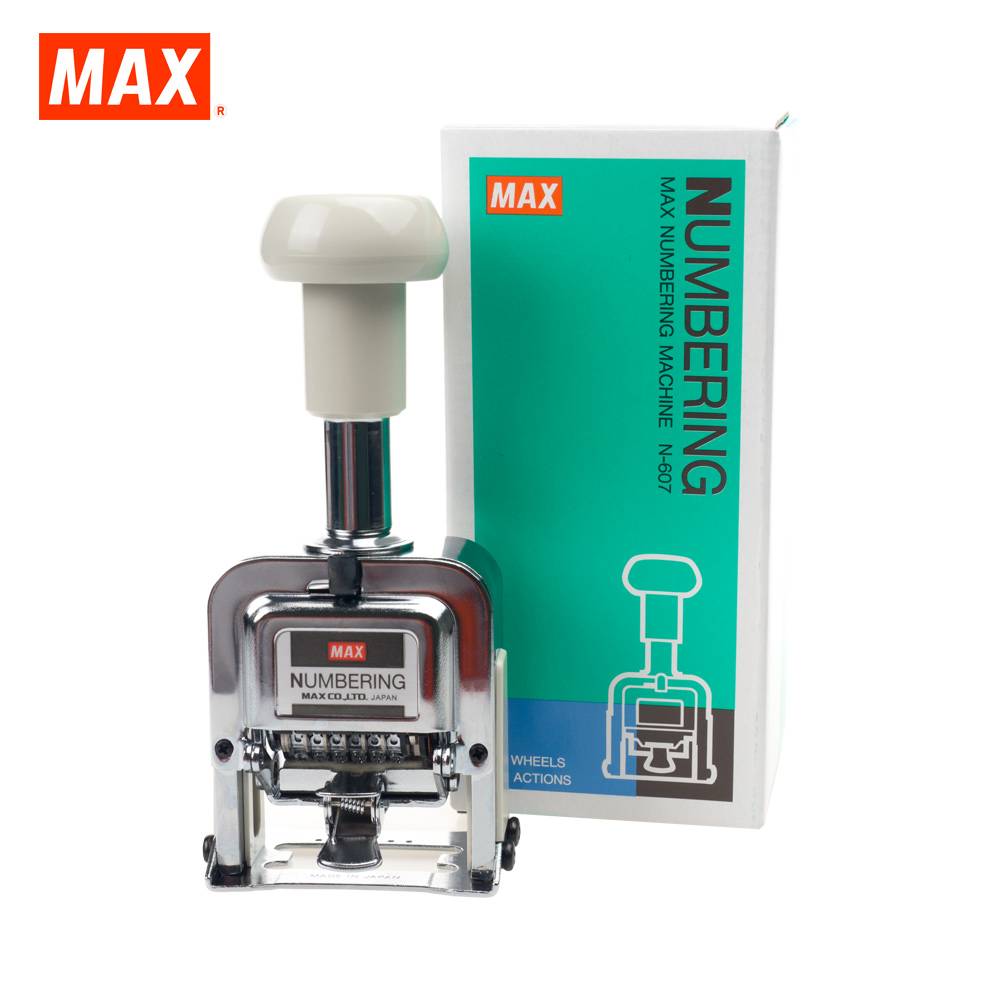 Dấu đóng số nhảy tự động 6 số Max N-607