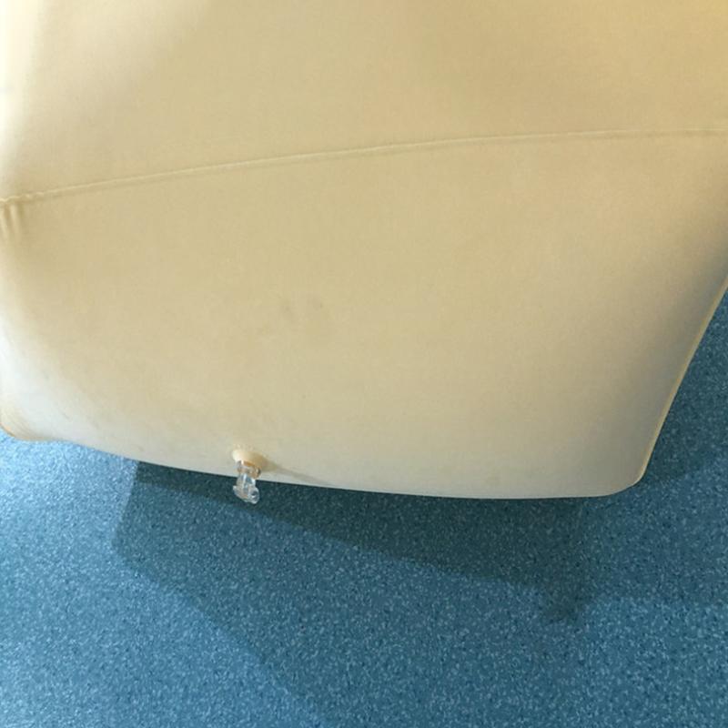 Bơm Hơi Gối Nêm Mút Thân Chân Chân Raiser Hỗ Trợ Gối Đệm Máy Bay Huấn Luyện Trẻ Em Giường Chân Miếng Lót