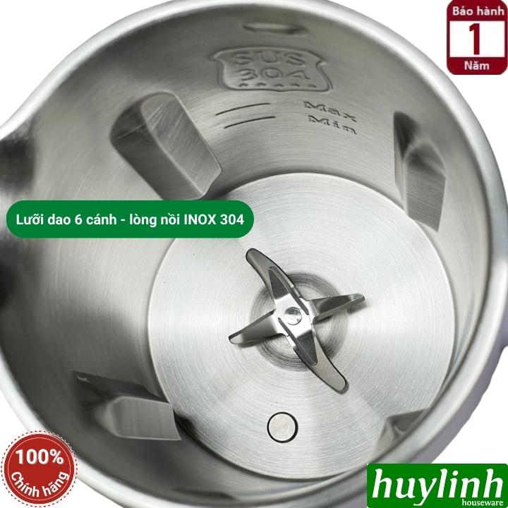 Máy làm sữa hạt mini SEKA SK320 [Tím Nhạt] - 600ml - 600W - 5 chức năng - Hàng chính hãng