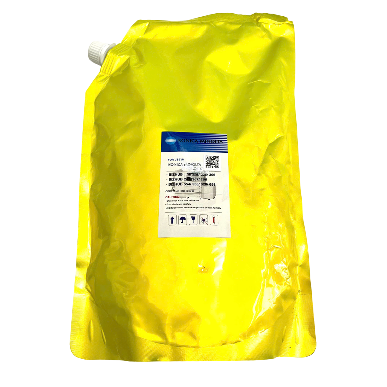 Mực đổ cao cấp 1 kg dùng cho Konica Minolta 454e| 554e| 308e| 368e| 458e| 558e| 658e| 360i| 450i| 550i ( HA - Hàng nhập khẩu )