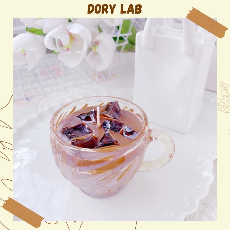 Nến Thơm Ly Cà Phê Tay Cầm Hàn Quốc, Phụ Kiện Decor - Dory Lab