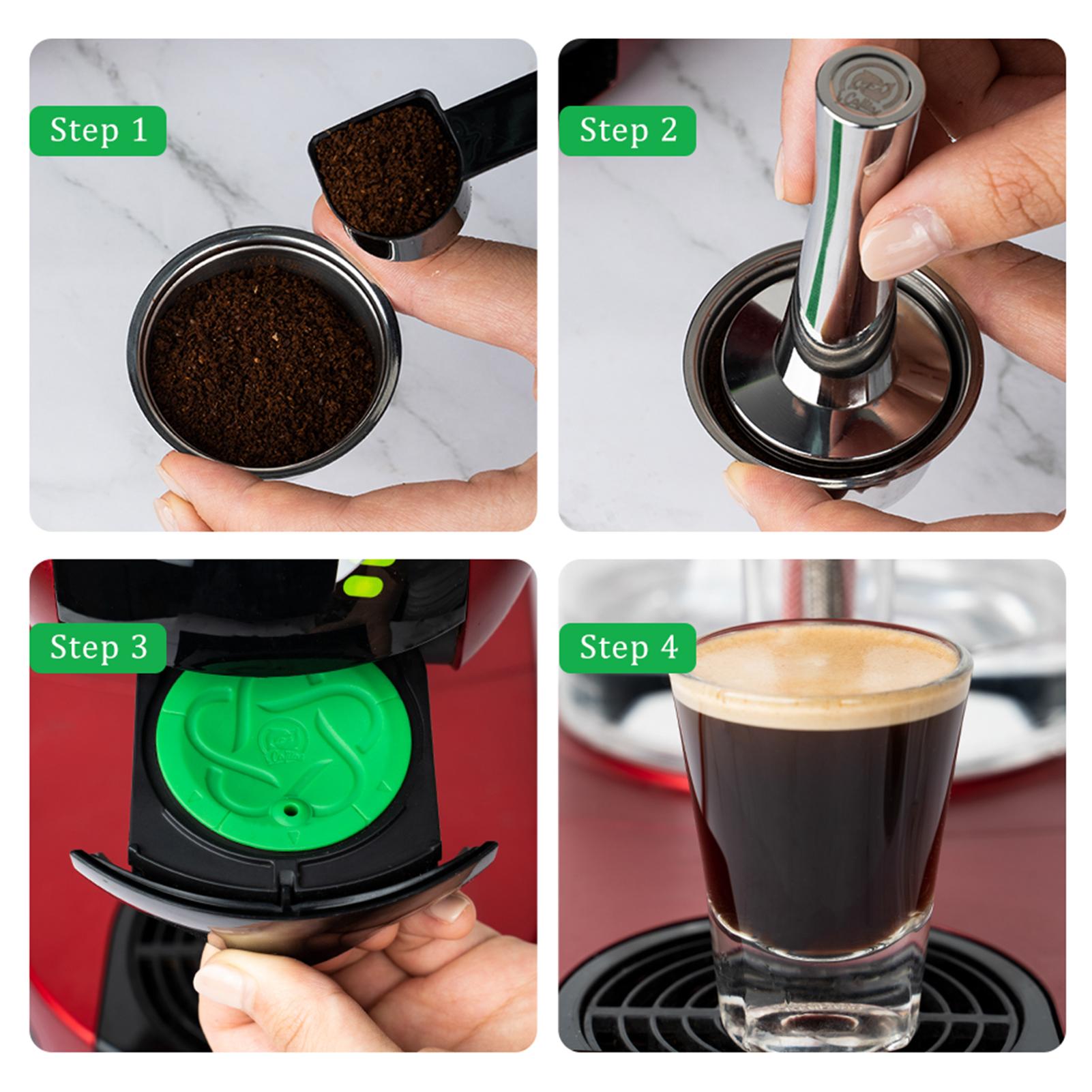 Viên nang lọc cà phê bằng thép không gỉ có thể tái sử dụng cho máy pha cà phê