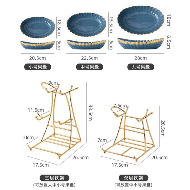 khay đựng hoa quả , bánh kẹo, decor cao cấp