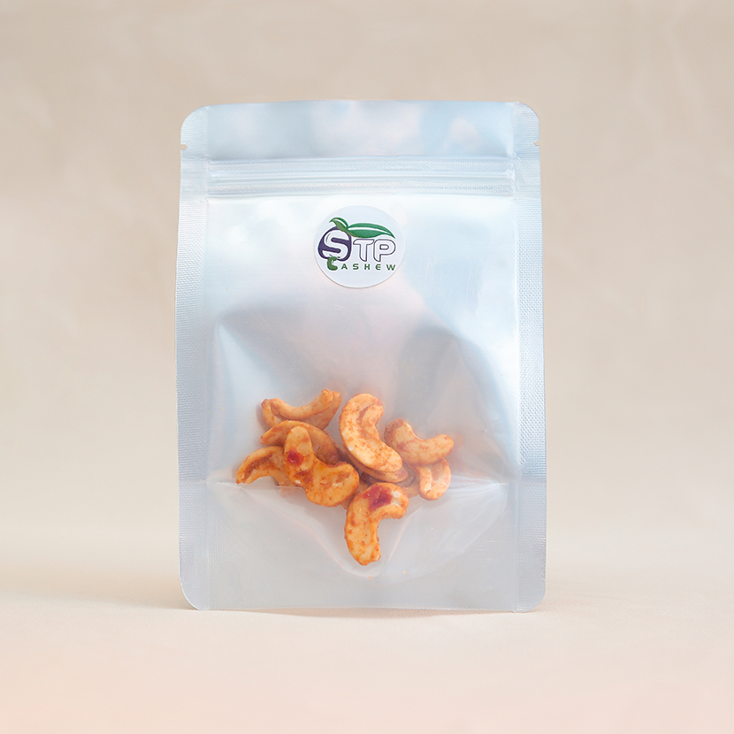 Hạt Điều Tỏi Ớt STP Food - Hạt Điều Bình Phước Rang Vị Tỏi Ớt, Thơm Ngon, Giòn Béo, Giàu Dưỡng Chất