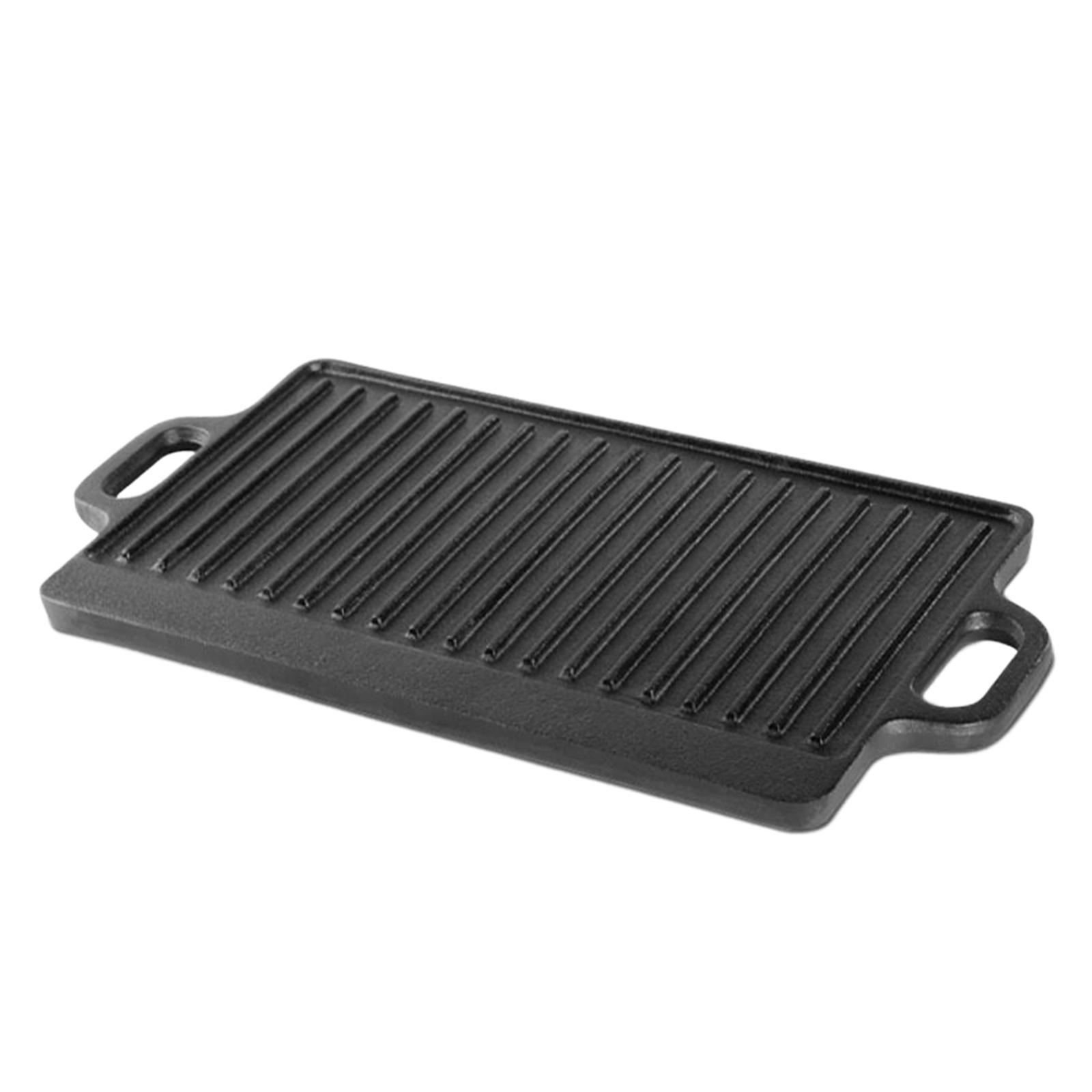 Korean Style Barbecue Grill Cast Iron Griddle for Parties Bbq Picnics