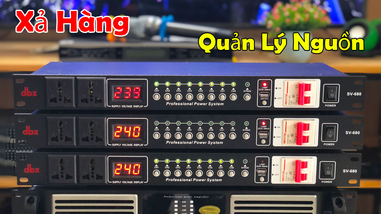 Quản Lý Nguồn DBX H750