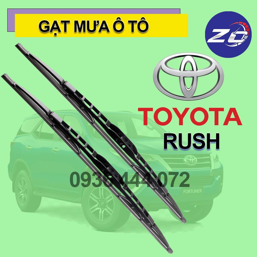 Cần gạt mưa khung xương, chổi gạt mưa xe Toyota Rush (2006-2022) gạt kính xe oto, thanh gạt nước mưa