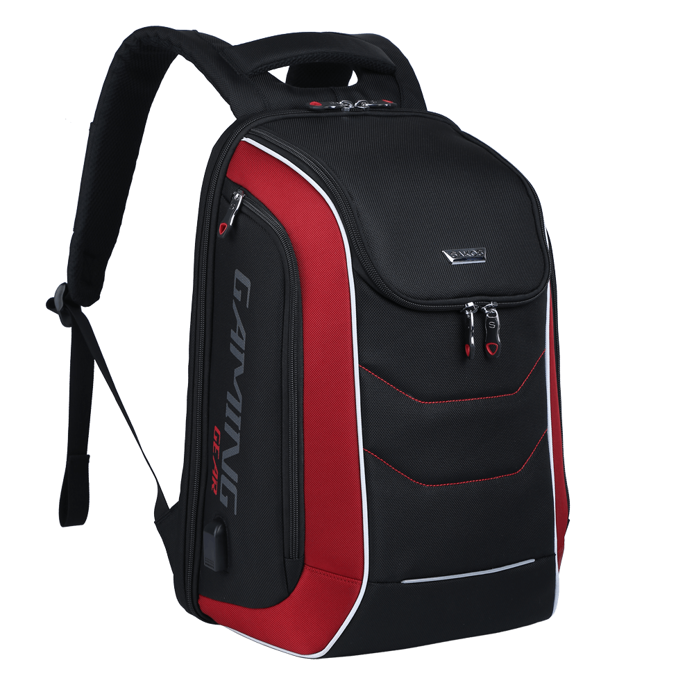 Ba Lô Laptop Cybero - 15.6 Inch - Sakos SBV164BRNG00 - Đen Phối Đỏ