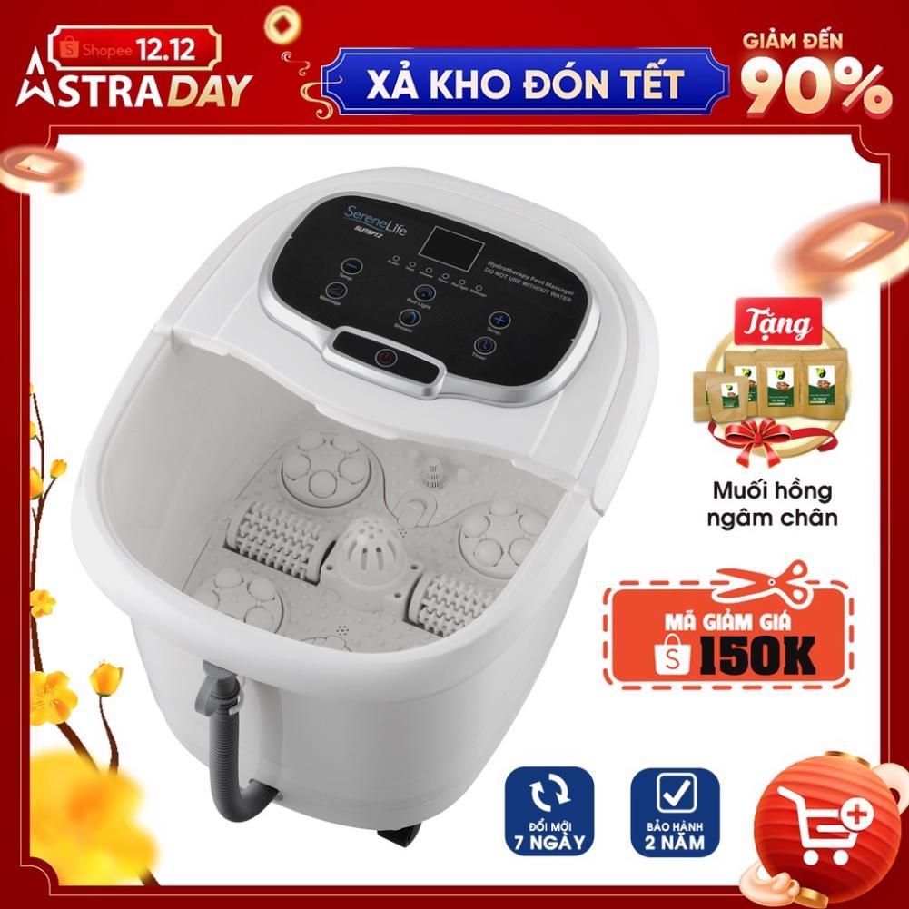 Bồn Ngâm Chân, Massage Chân SereneLife SL12, Bảo hiểm 2 tỷ