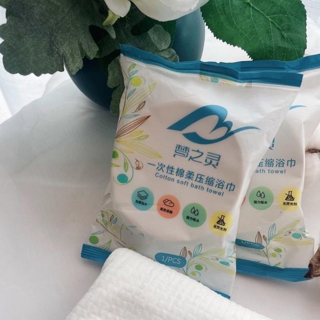 KHĂN TẮM NÉN COTTON SIÊU MỀM MỊN KHÁNG KHUẨN TỐT AN TOÀN CHO DA