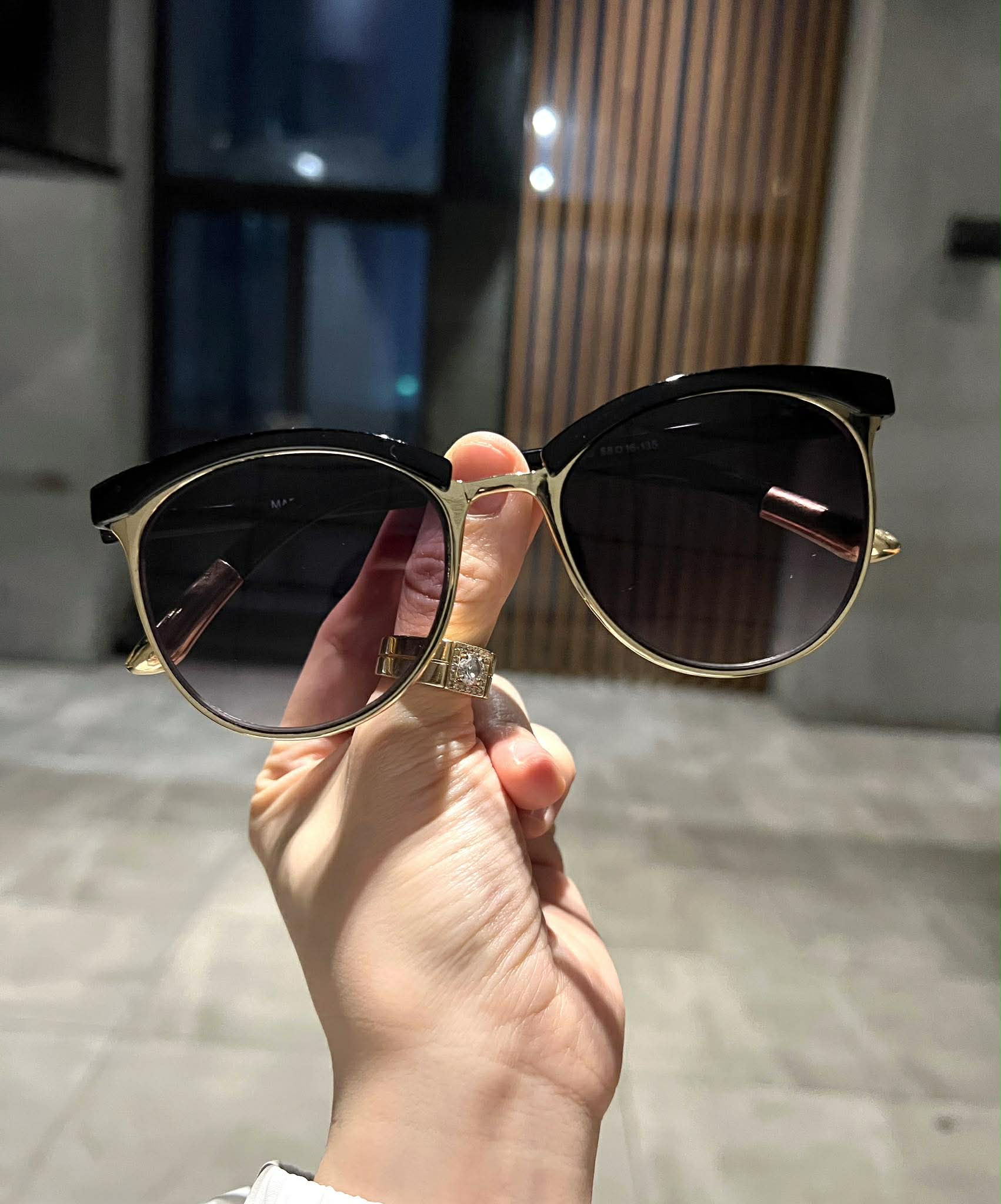 Kính râm thời trang dáng mắt mèo cao cấp phong cách Hàn Quốc trẻ trung cho nữ