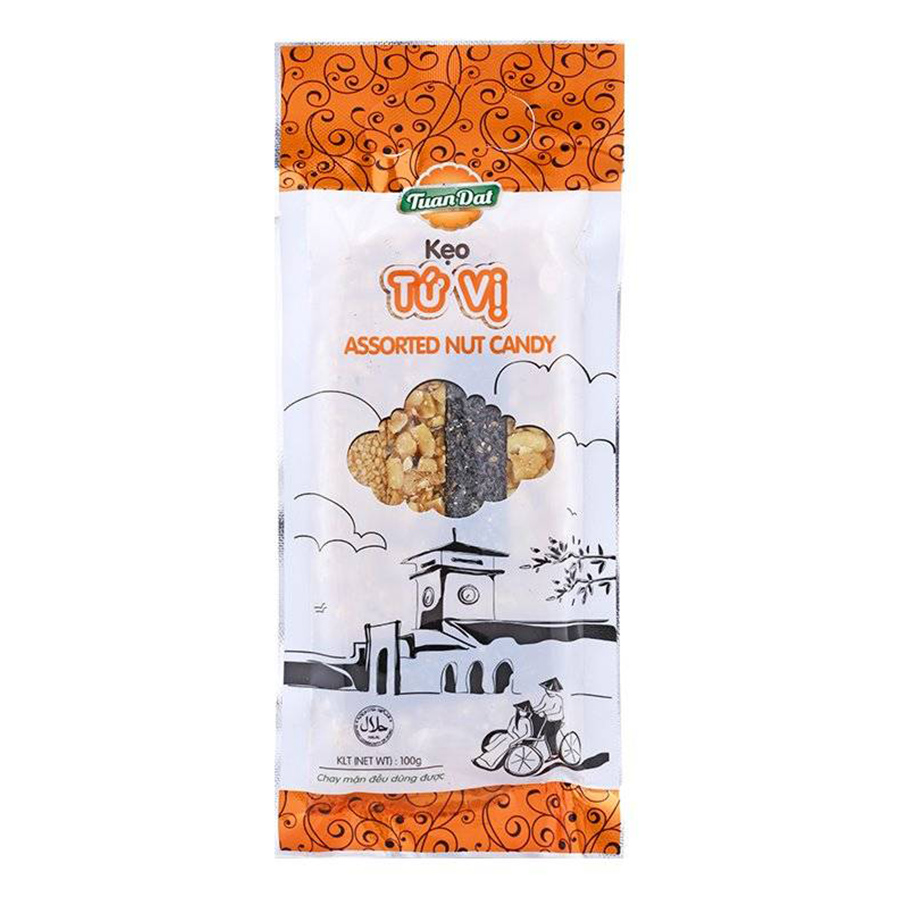 Kẹo Tứ Vị Tuấn Đạt (100g)