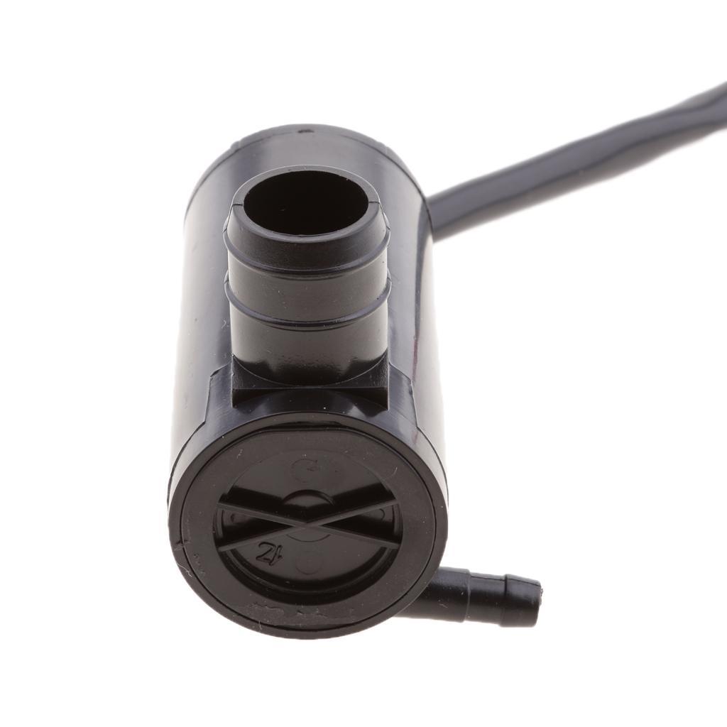 3xUniversal 12V Car Vehicles Windshield Washer Pump Nozzle Motor
