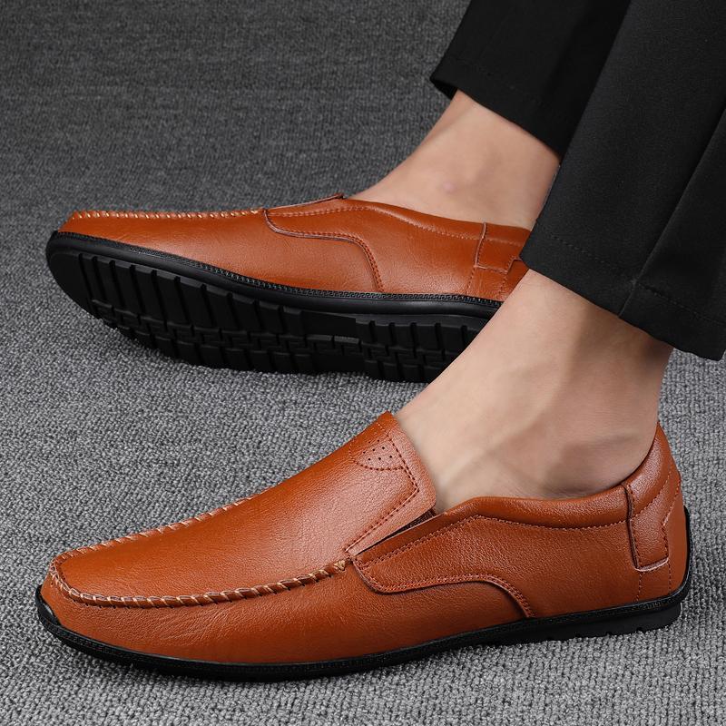 Giày da phong cách mới nhất trong đôi giày ngoài trời được đề xuất giày thường nhẹ