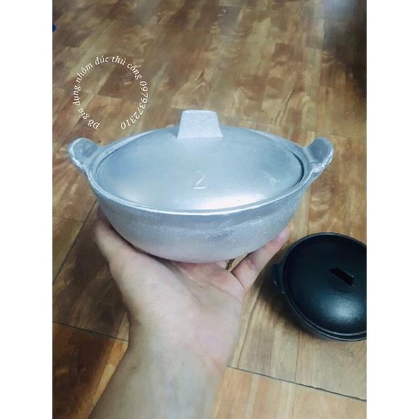 Tộ gang đúc kho thịt cá 16cm