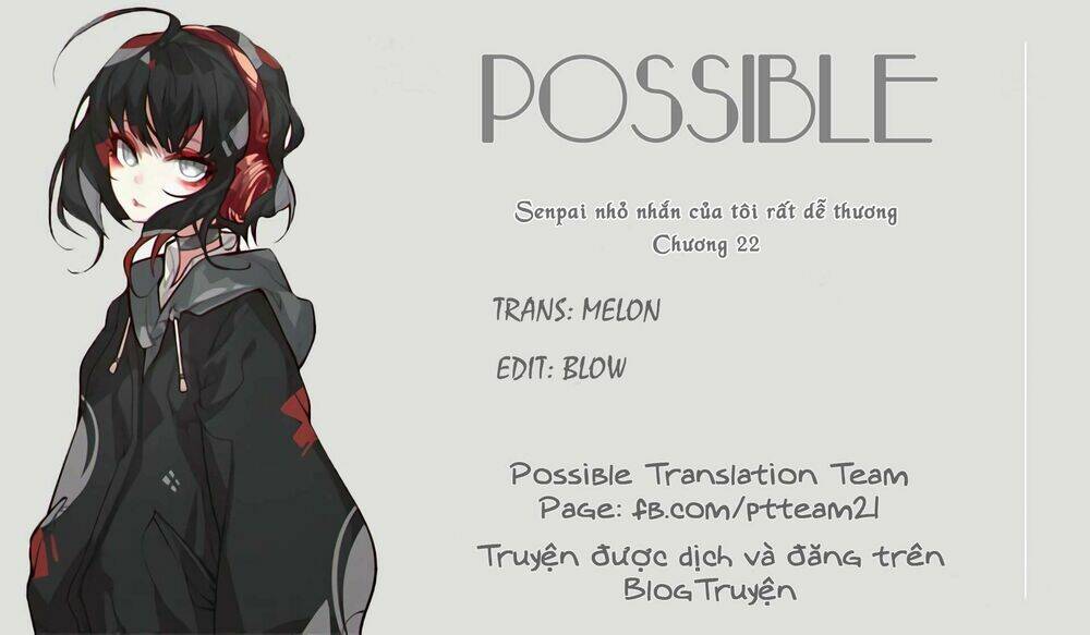 senpai nhỏ nhắn của tôi rất dễ thương chapter 22 2