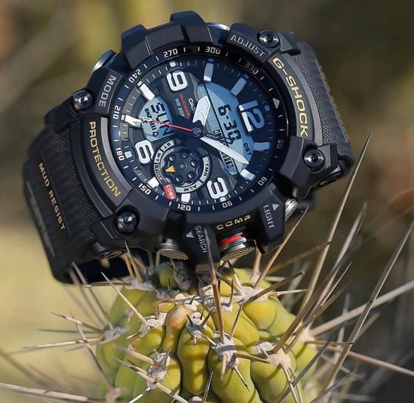 Đồng hồ nam Casio G-Shock GG-1000-1ADR Mudmaster | GG-1000-1A la bàn, đo nhiệt độ