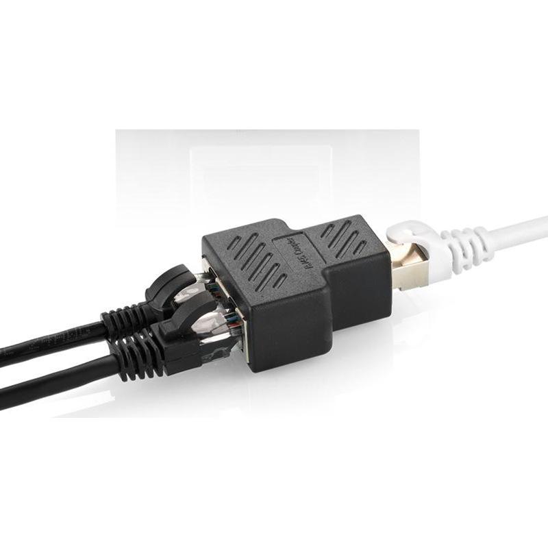 1PCS 2022 MỚI RJ45 1 đến 1/2 mạng LAN Ethernet Mạng bộ bộ chia bộ chia đầu nối đầu nối đầu nối đầu Tee