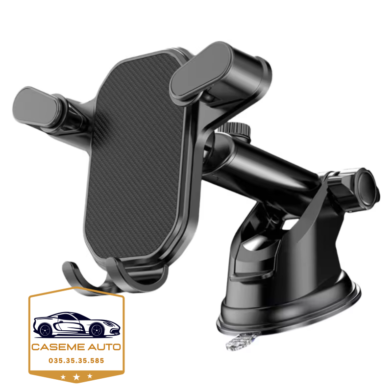 Giá Đỡ Điện Thoại Để Taplo Có Đế Hít Kính Cao Cấp, Kẹp Điện Thoại Trên Ô Tô Quay 360 Độ Phù Hợp Nhiều Dòng Xe Hơi LW-220 - Hàng Nhập Khẩu
