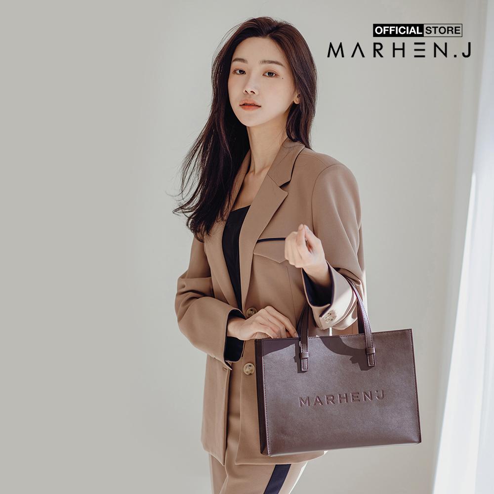 Marhen.J - Túi xách tay nữ chữ nhật Quarts MJ21DQRTAL-MB