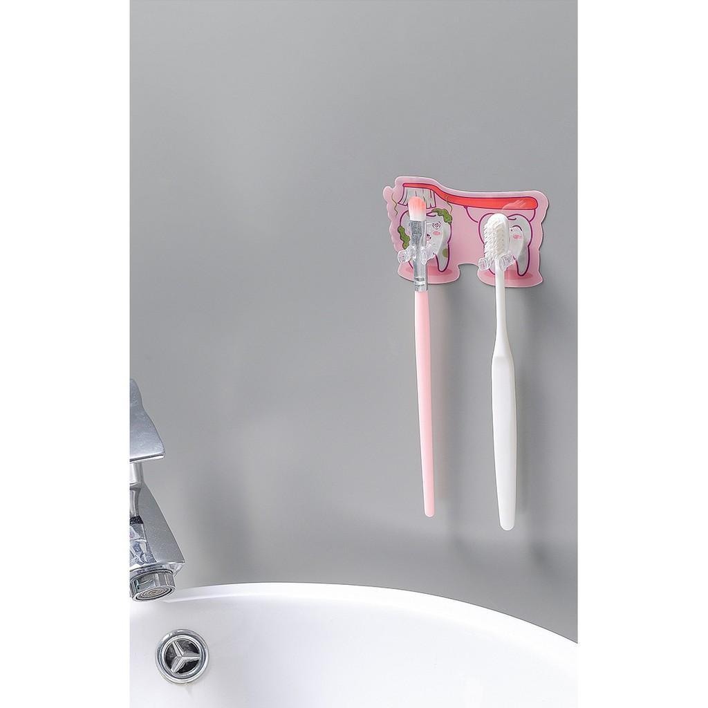 Miếng Dán Treo Bàn Chải Đánh Răng Dễ Thương