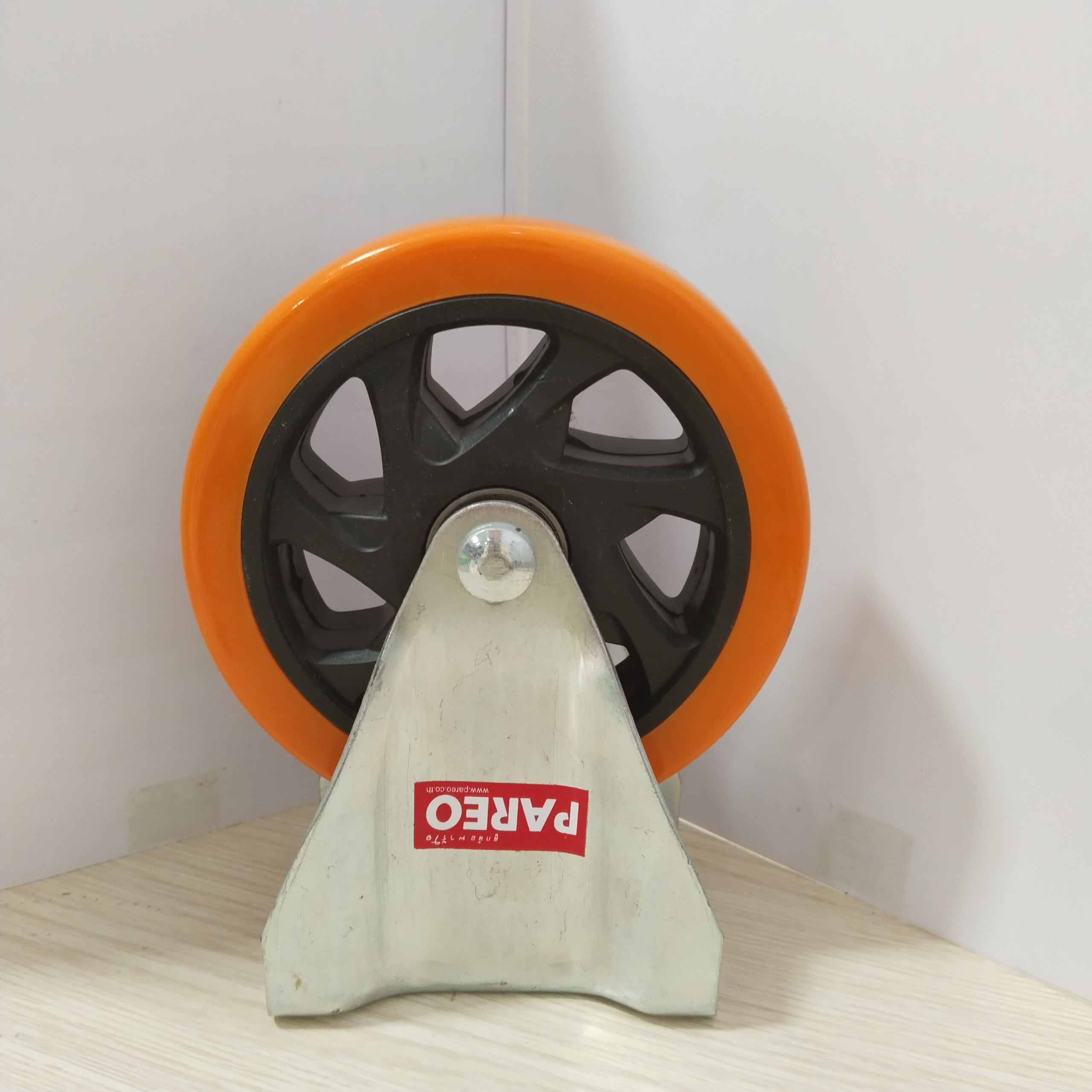BÁNH XE ĐẨY PU CÔNG NGHỆ CAO, LOẠI CÀNG CỐ ĐỊNH 125mm - THƯƠNG HIỆU HAPPY MOVE