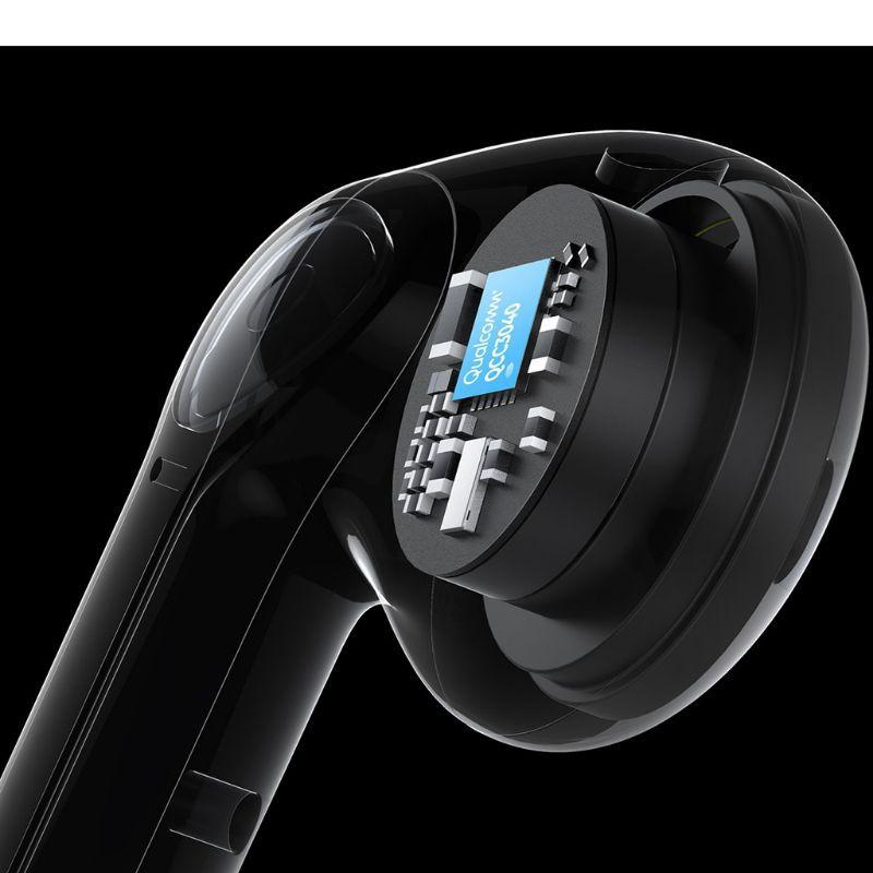 Tai nghe True Wireless Earbuds SoundPEATS TrueAir2 plus Bluetooth V5.2 Noise Cancellation APTX - Hàng Chính Hãng