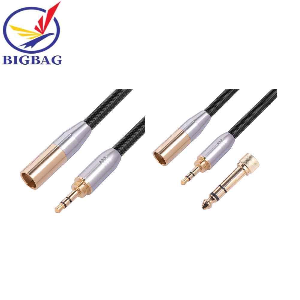 Cáp Chuyển Đổi 0.3m Jack 3.5mm Sang 3-Pin XLR Cho Tai Nghe / Camera